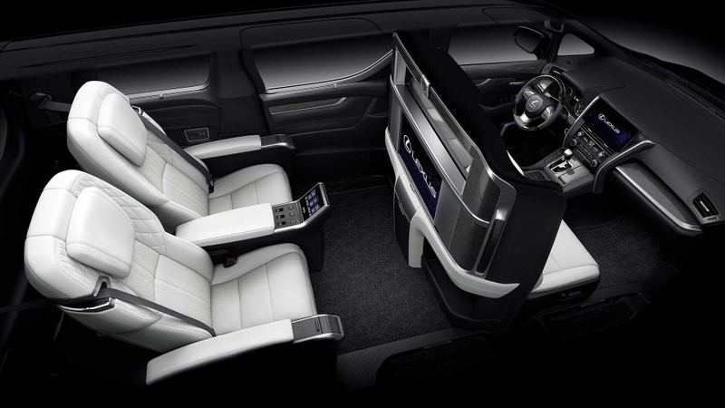 Illustration for article titled This Lexus LM Minivan Might Be the Ugliest Thing I've Ever Seen and it's Beautiful